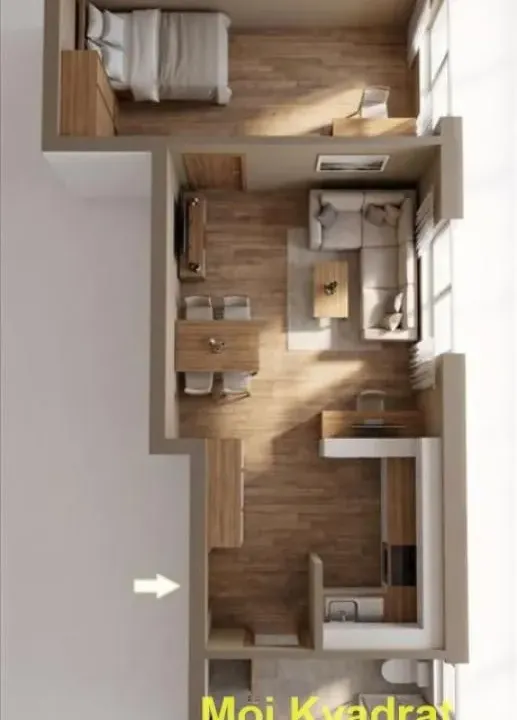 Prodaja, jednosoban stan, 34m², Uciteljsko Naselje, Zvezdara Sve Podlokacije
