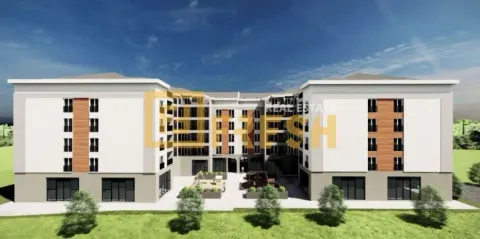 Spoljašnji izgled moderne stambene zgrade sa uređenim dvorištem. - image 11