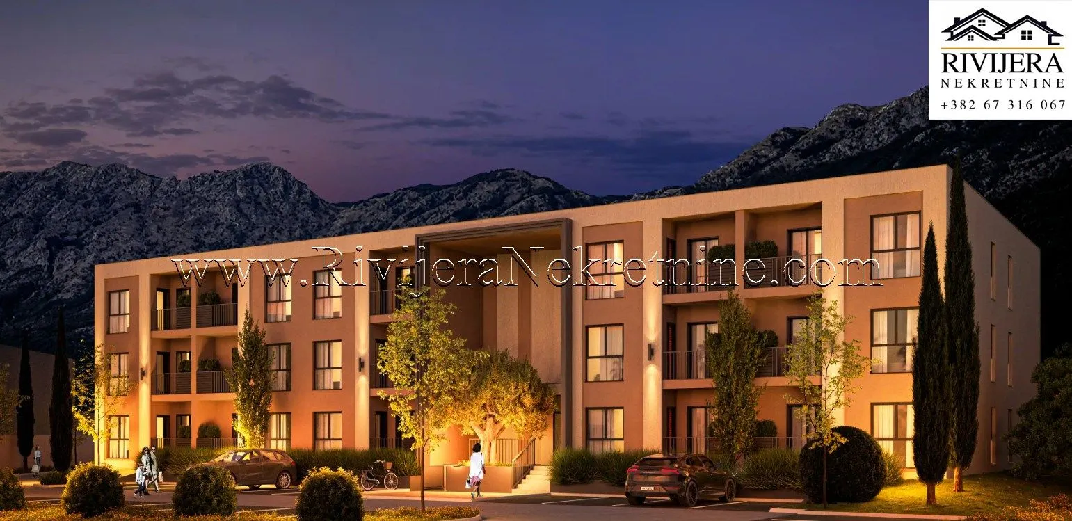 Prodaja, jednosoban stan, 49m², Radanovići, Kotor