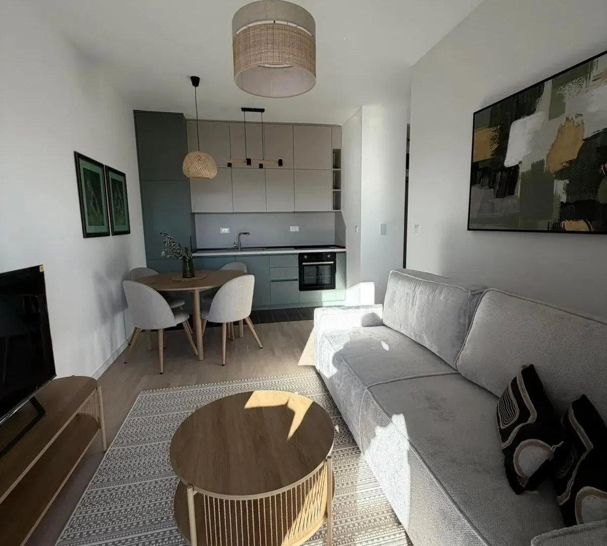 Rent, one bedroom apartment, 37m², Tološi, Podgorica