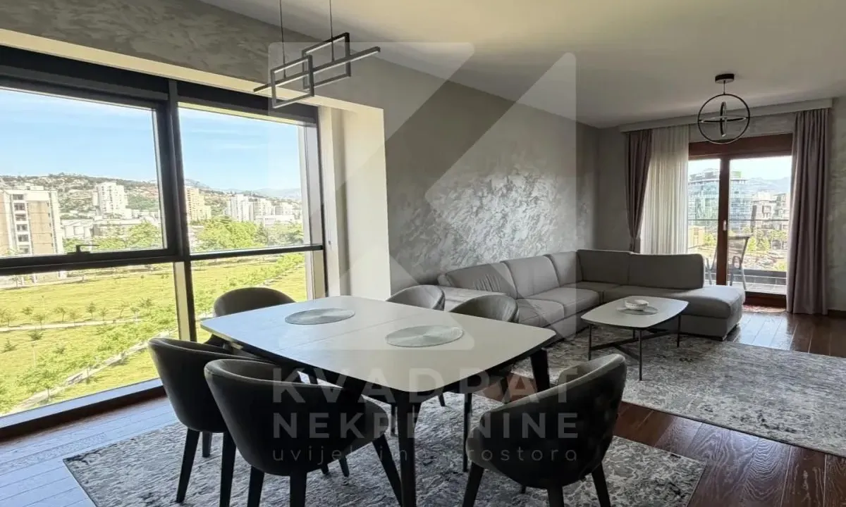 Rent, two bedroom apartment, 85m², Master Kvart, Podgorica