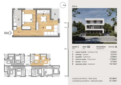 Prodaja, jednosoban stan, 41m², Adice, Novi Sad Sve Podlokacije - image 6