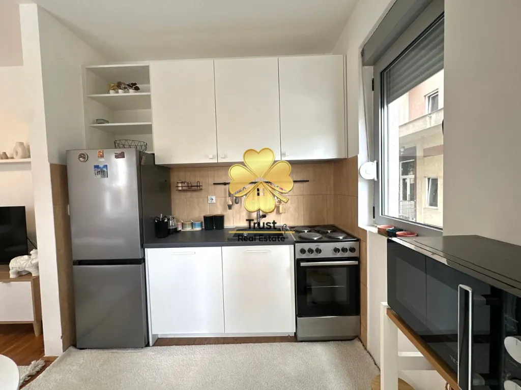 Rent, one bedroom apartment, 44m², Malo Brdo, Podgorica