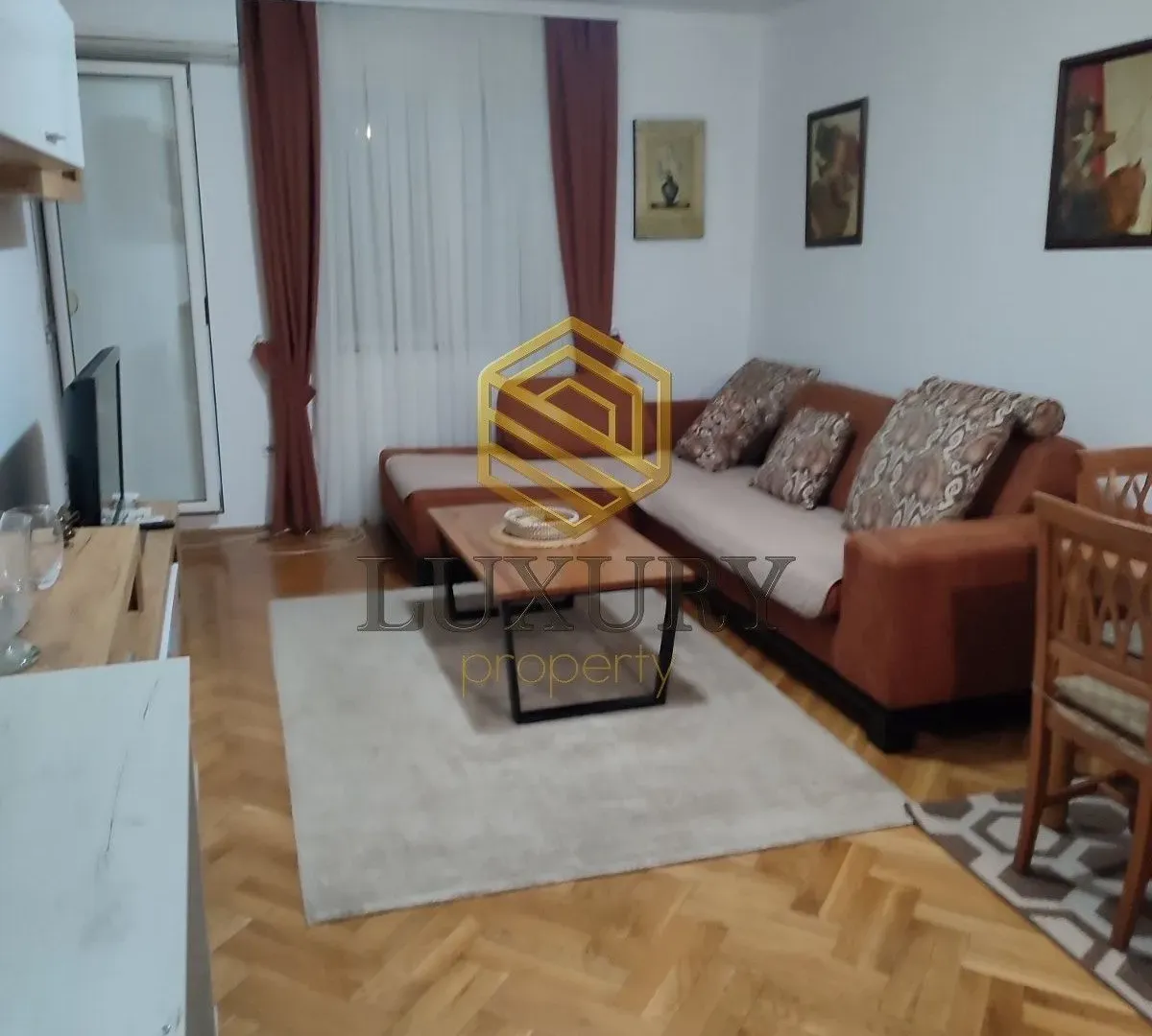Rent, one bedroom apartment, 51m², Stara Varoš, Podgorica