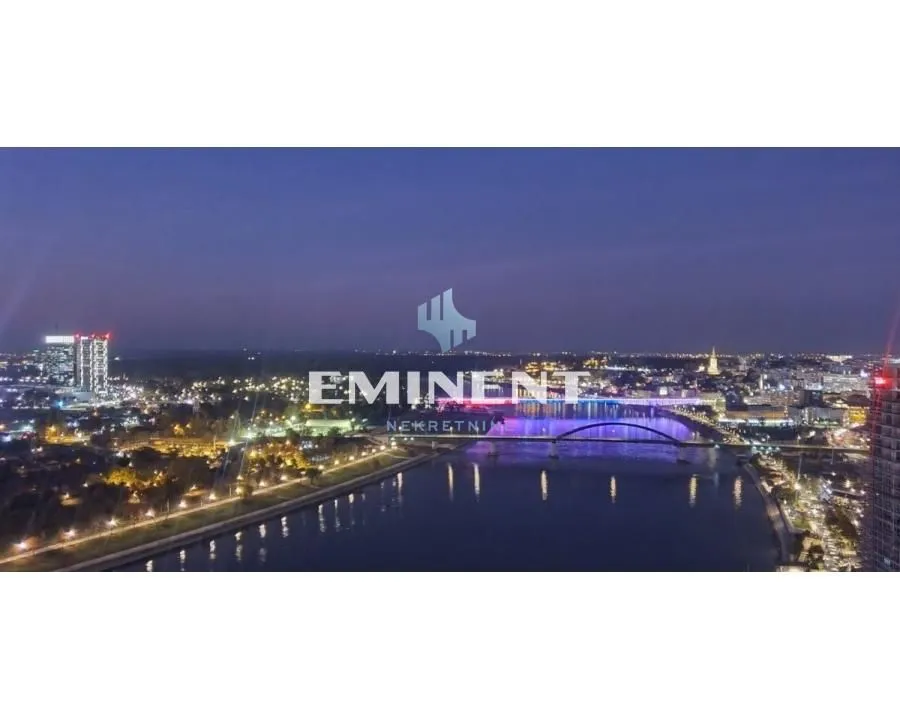 Rent, three bedroom apartment, 90m², Savski Venac, Beograd