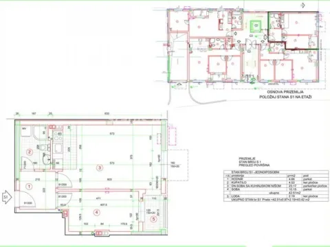 Prodaja, jednosoban stan, 43m², Podbara, Novi Sad Sve Podlokacije