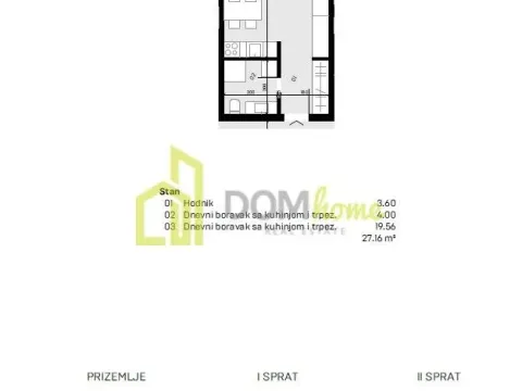 Prodaja, garsonjera, 27m², Donja Gorica, Podgorica - image 8