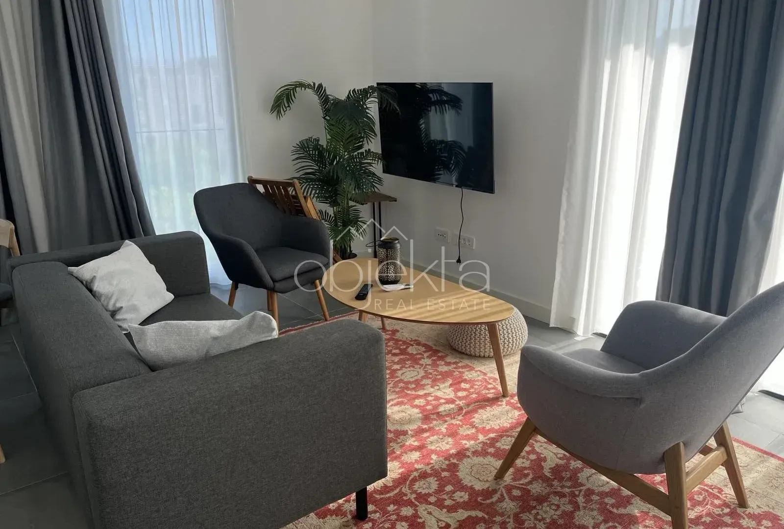 Rent, apartment, 55m², Tivat, Crna Gora