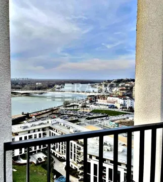 View of the city and river from the balcony. - image 12
