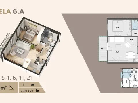 Prodaja, stan, 43m², Tivat, Crna Gora - image 2