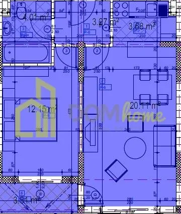 Prodaja, jednosoban stan, 44m², Kod Big Fashion-a, Podgorica