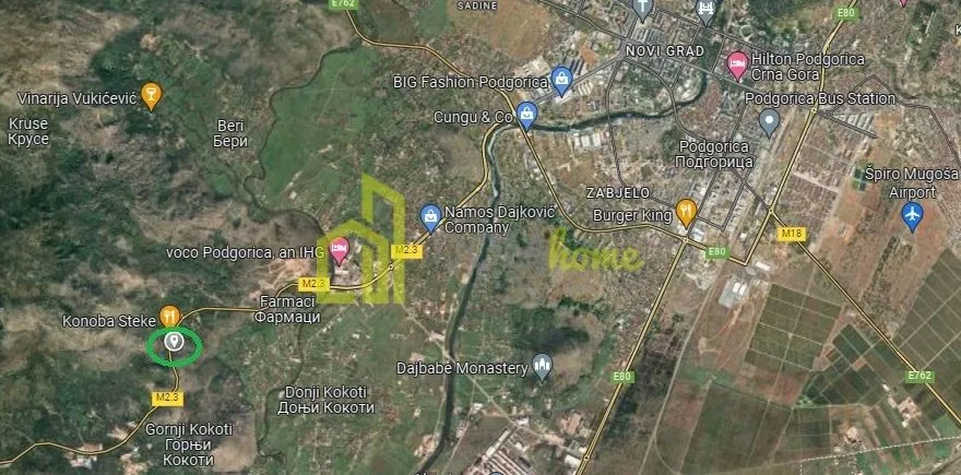 Prodaja, plac, 7200m², Farmaci, Podgorica