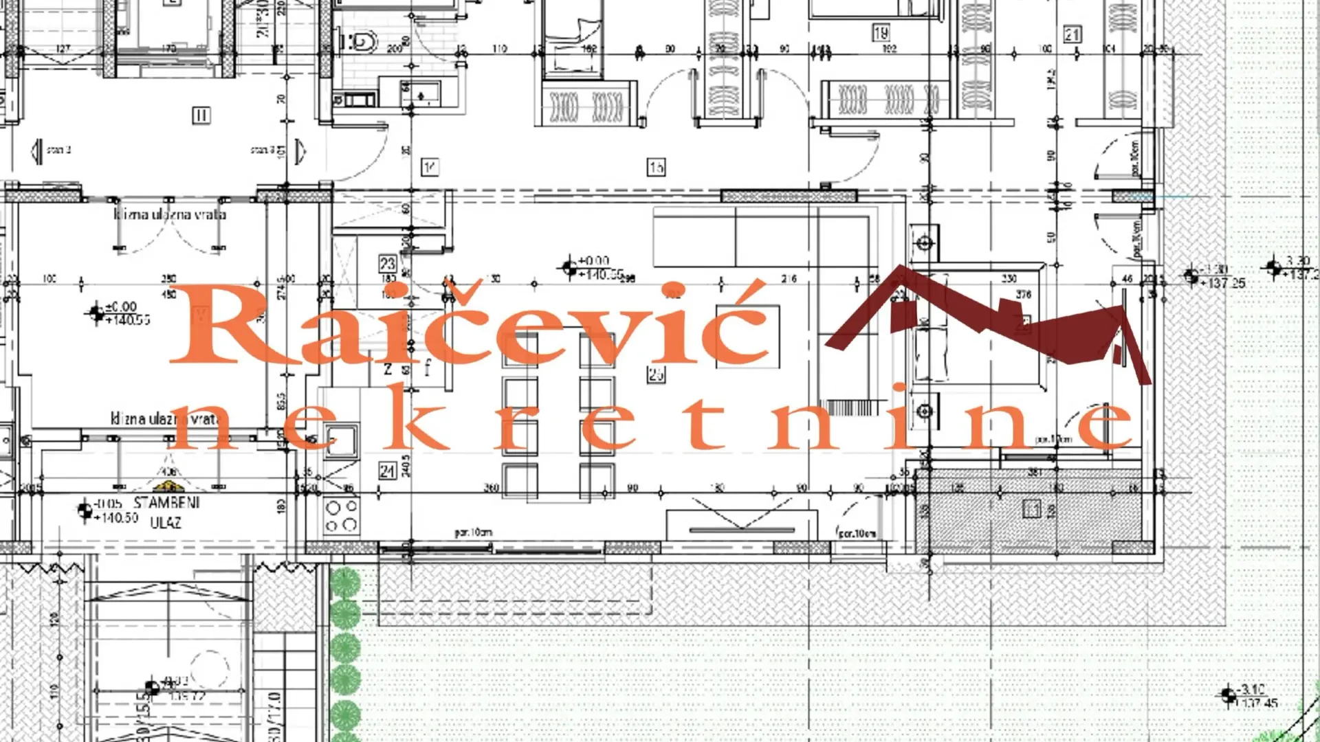 Sale, four bedroom apartment, 134m², Savski Venac, Beograd