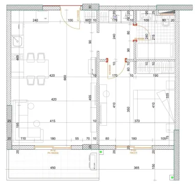 Sale, one bedroom apartment, 57m², Bjeliši, Bar - image 8