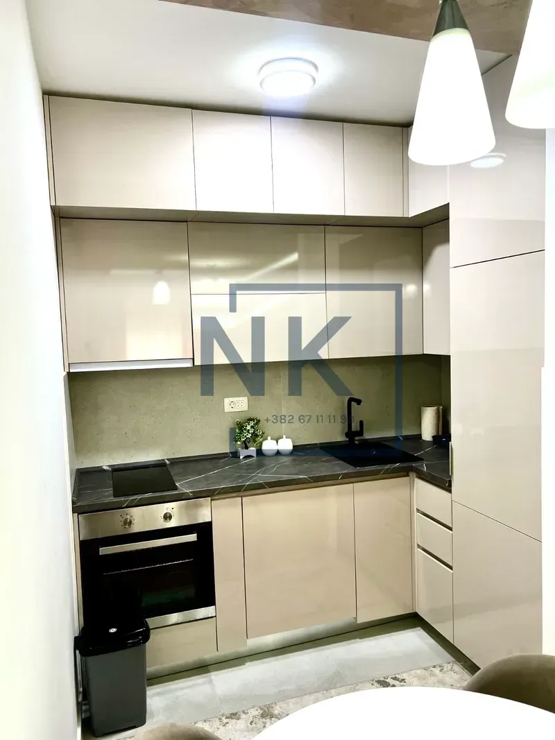 Rent, one bedroom apartment, 46m², Central Point, Podgorica