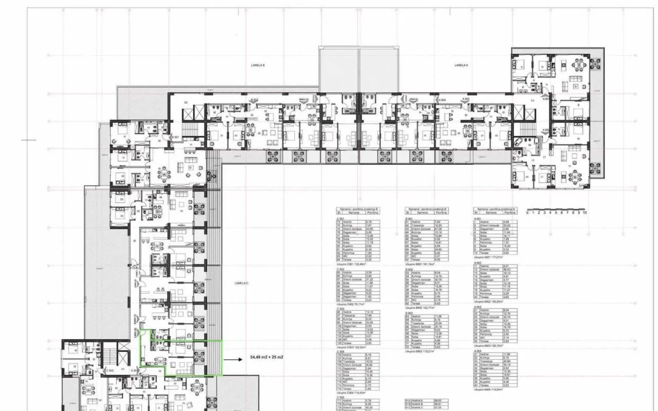 Sale, one bedroom apartment, 79m², Budva, Crna Gora