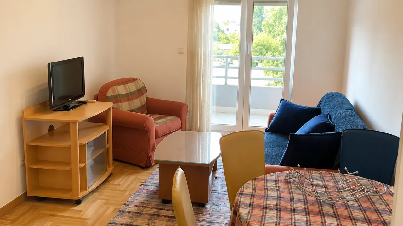 Rent, one bedroom apartment, 36m², Stari Aerodrom, Podgorica