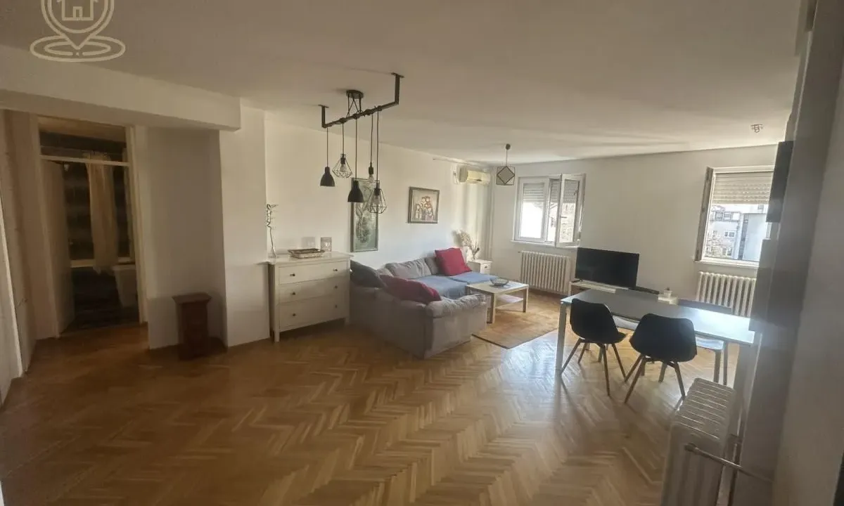 Izdavanje, dvosoban stan, 64m², Savski Venac, Beograd