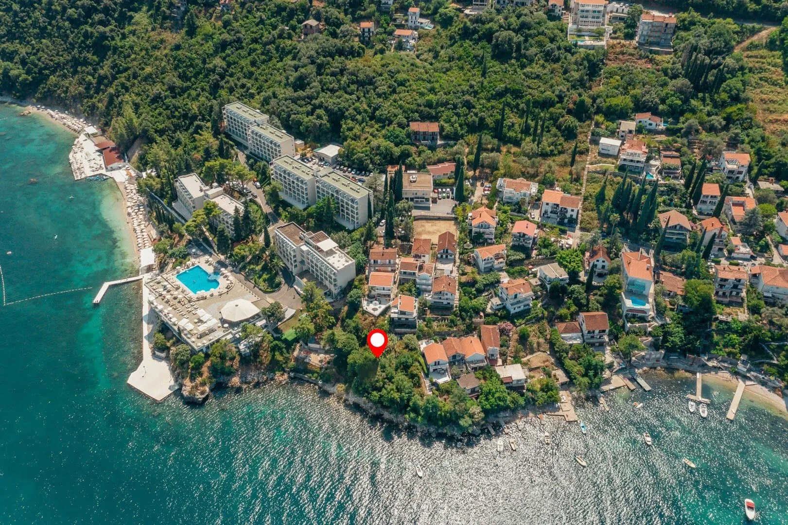 Sale, land lot, 832m², Herceg Novi, Crna Gora