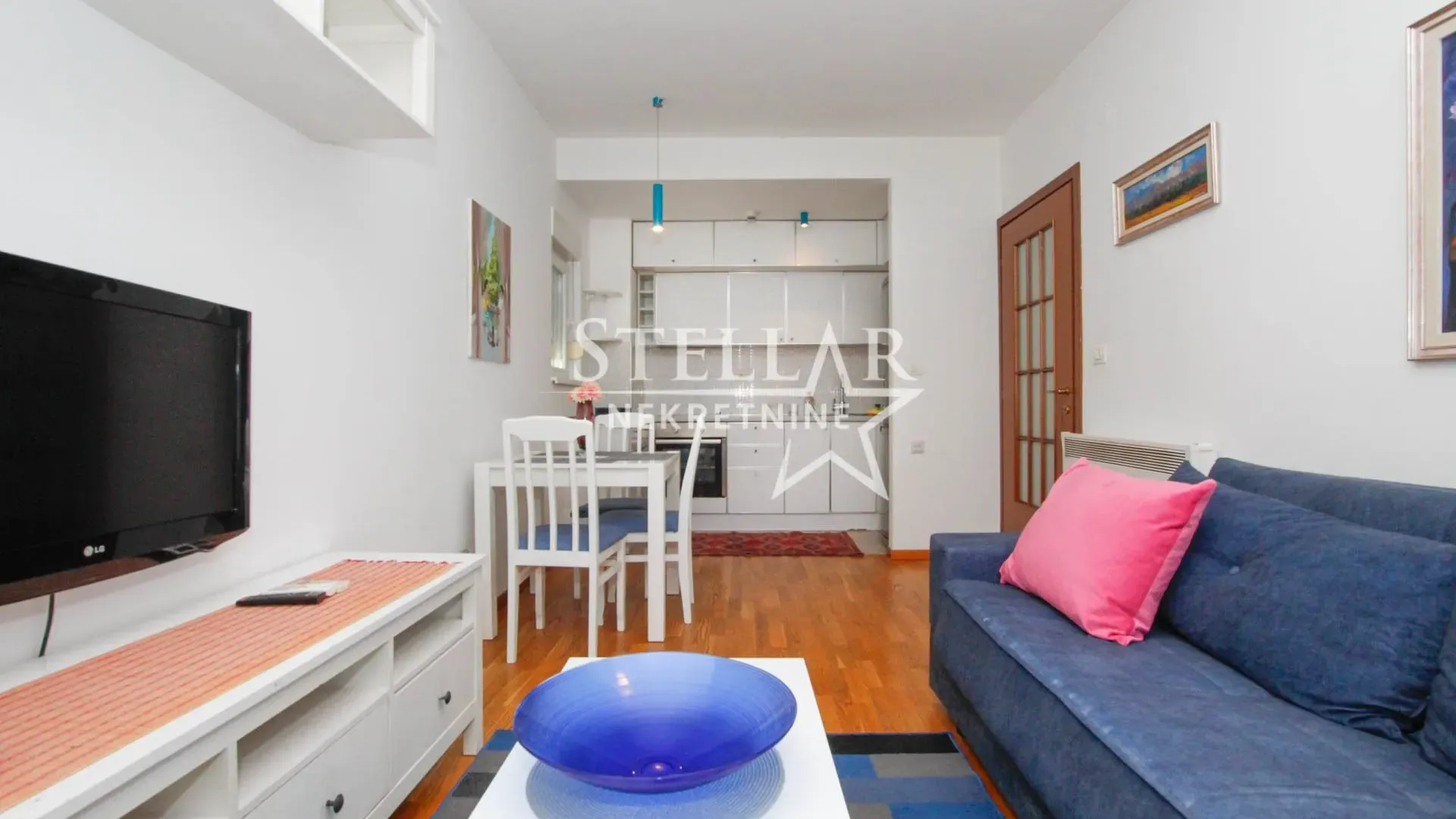 Rent, one bedroom apartment, 45m², City Kvart, Podgorica