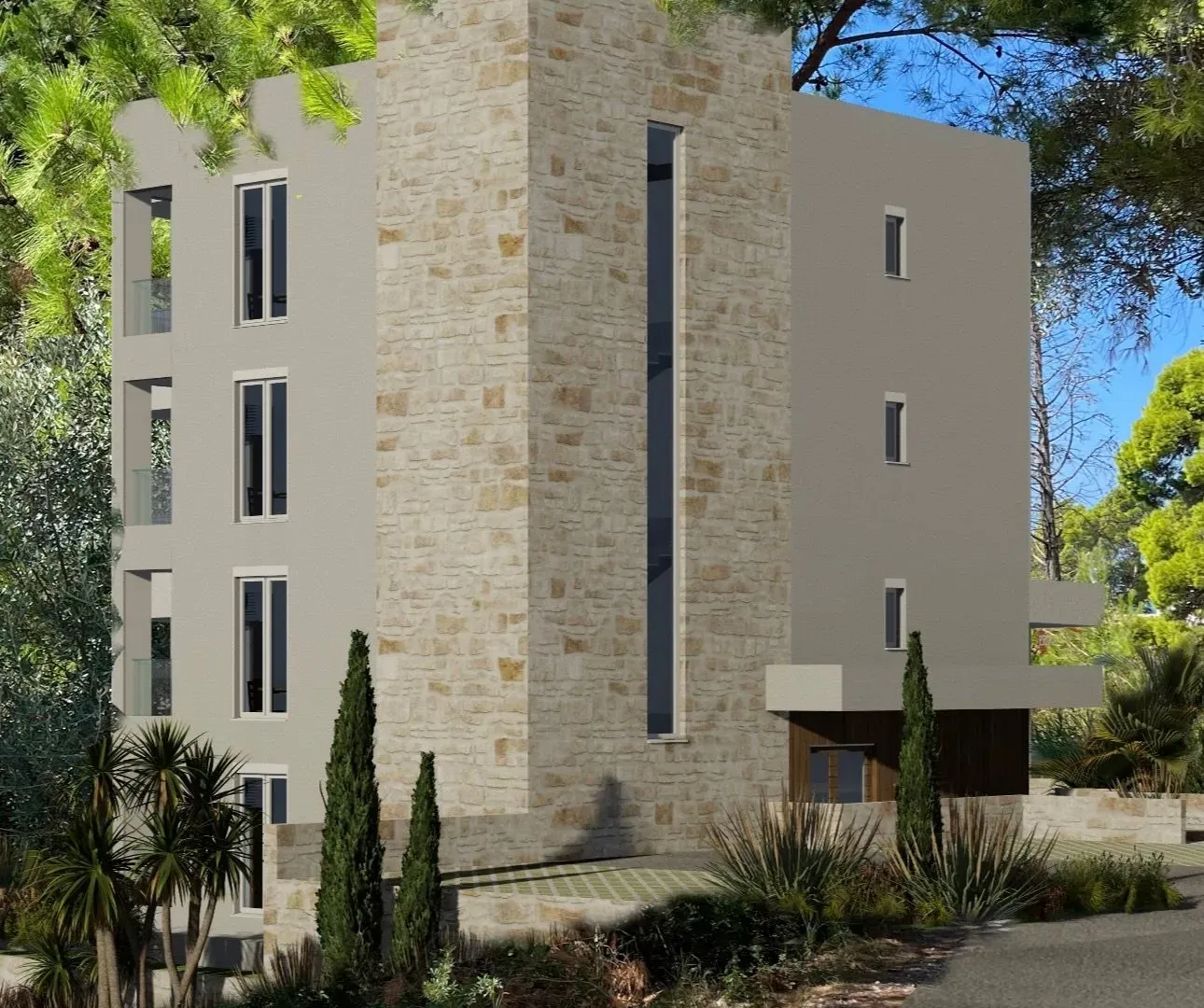 Sale, one bedroom apartment, 49m², Zeleni Pojas, Bar