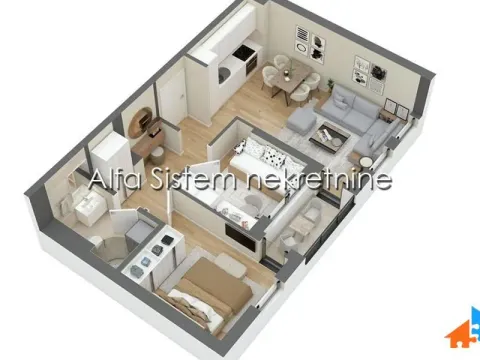 Rent, apartment, 70m², Voždovac Sve Podlokacije, Beograd - image 9