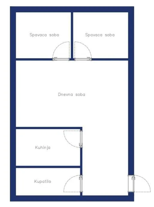 Prodaja, trosoban stan, 55m², Batajnica, Beograd