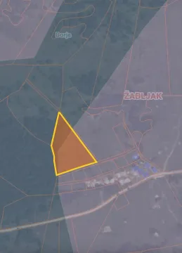 Katastarski plan sa označenom parcelom. - image 3