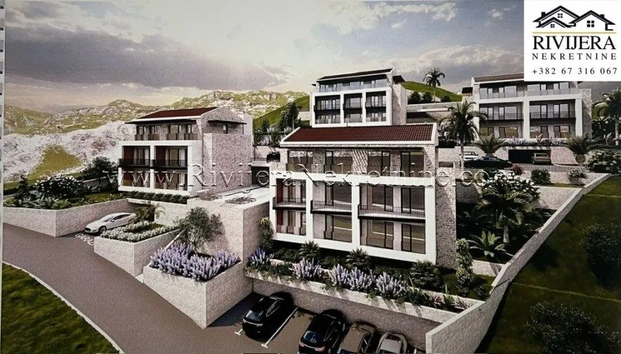 Prodaja, jednosoban stan, 44m², Muo, Kotor