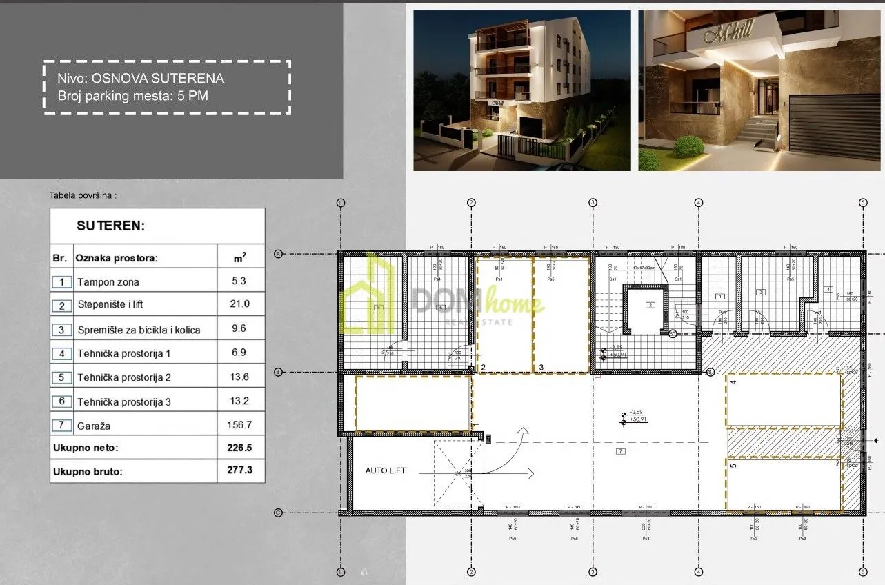 Sale, two bedroom apartment, 60m², Momišići, Podgorica