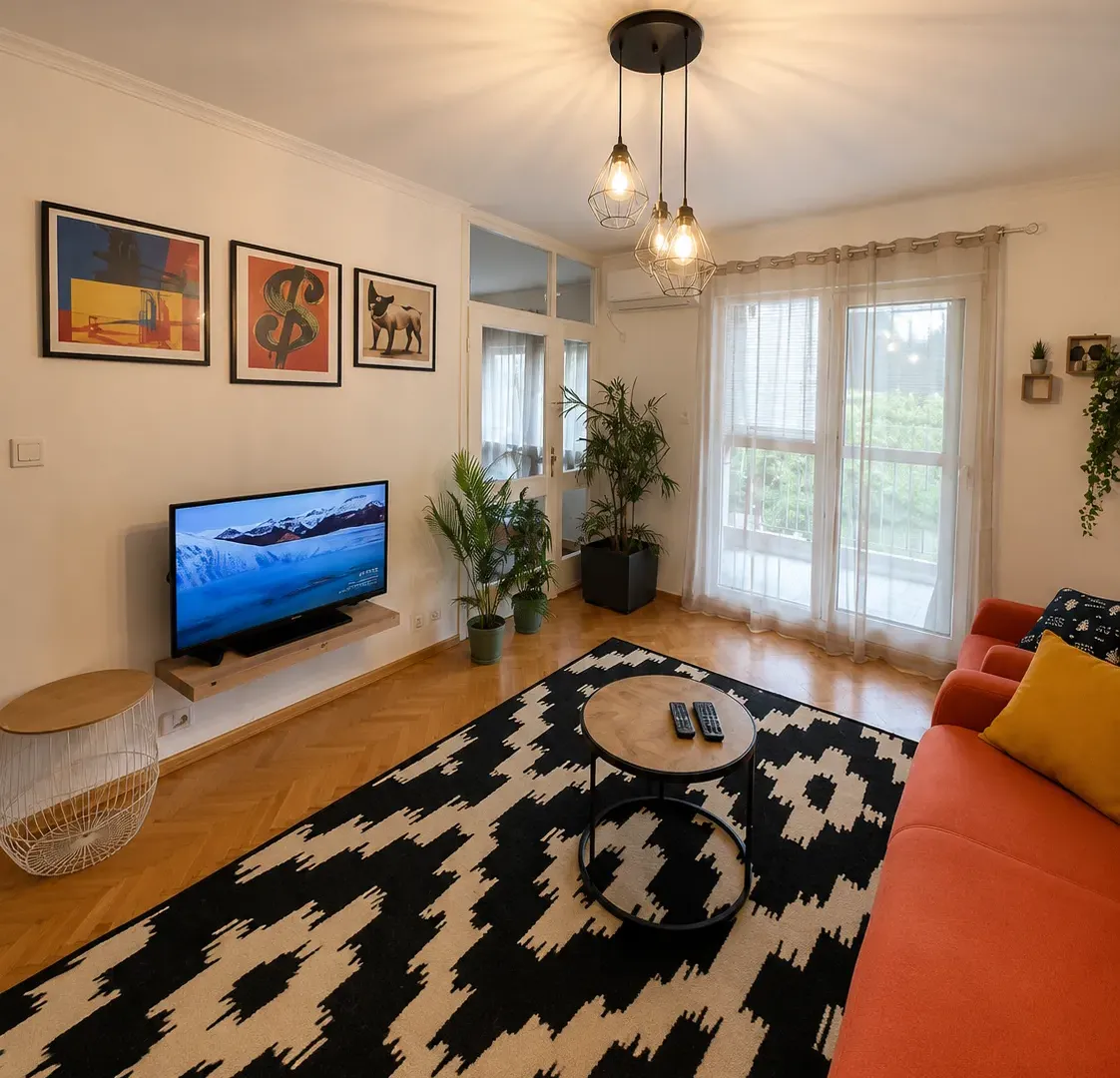 Rent, one bedroom apartment, 50m², Centar, Podgorica