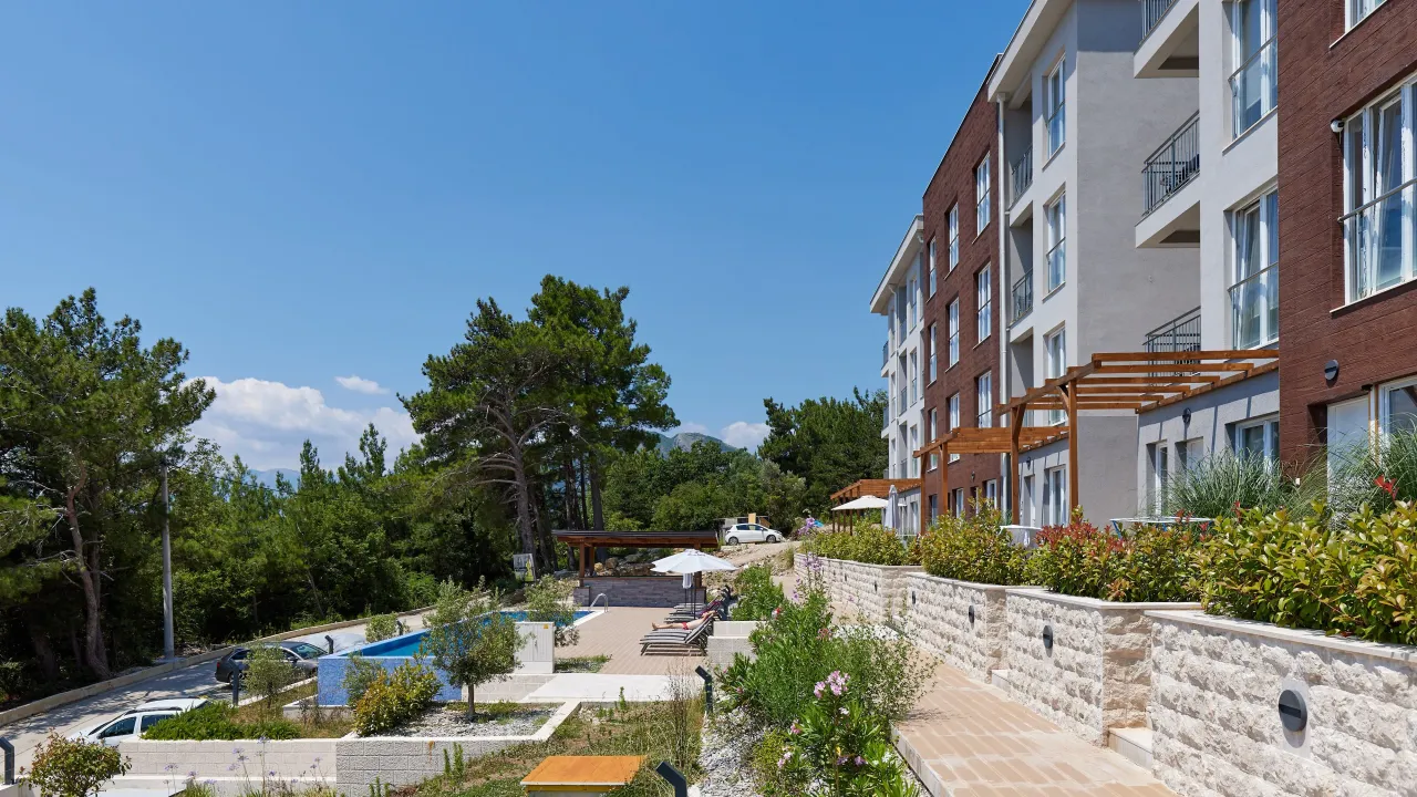 Rent, one bedroom apartment, 24m², Kavač, Kotor