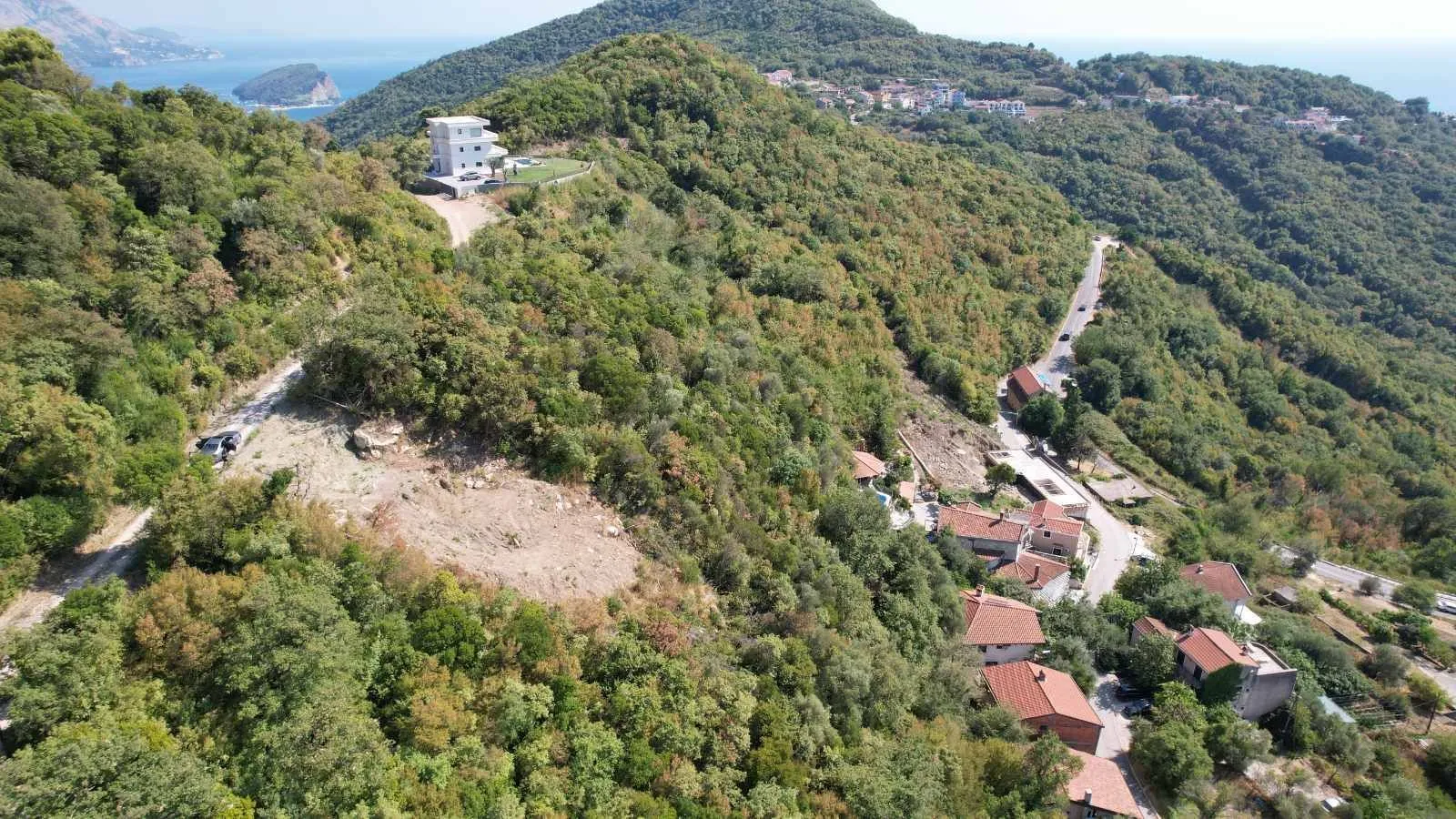 Prodaja, plac, 1000m², Prijevor, Budva
