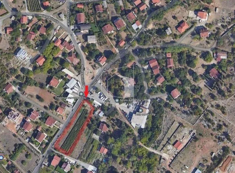Prodaja, plac, 1952m², Vranići, Podgorica