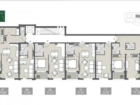 Prodaja, garsonjera, 21m², Tivat, Crna Gora - image 9