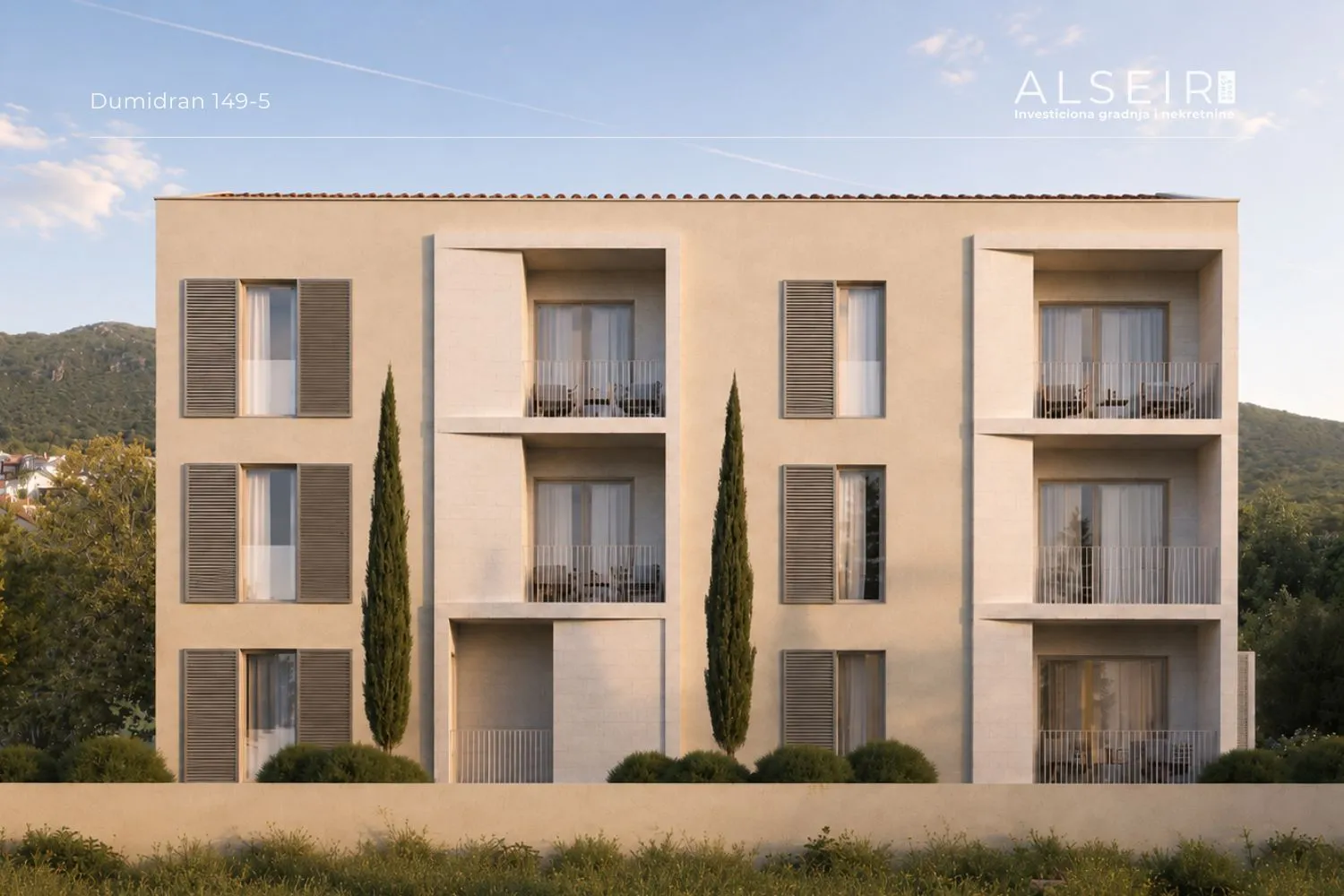 Sale, one bedroom apartment, 48m², Dumidran, Tivat
