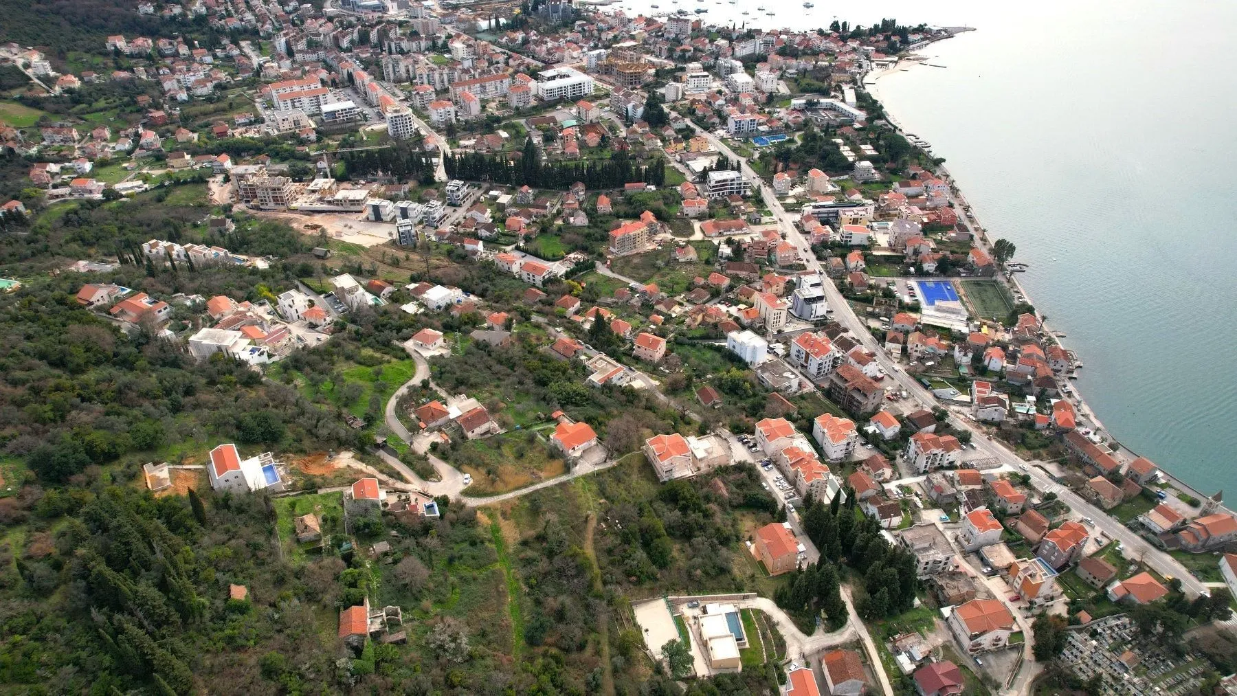 Prodaja, plac, 255m², Donja Lastva, Tivat