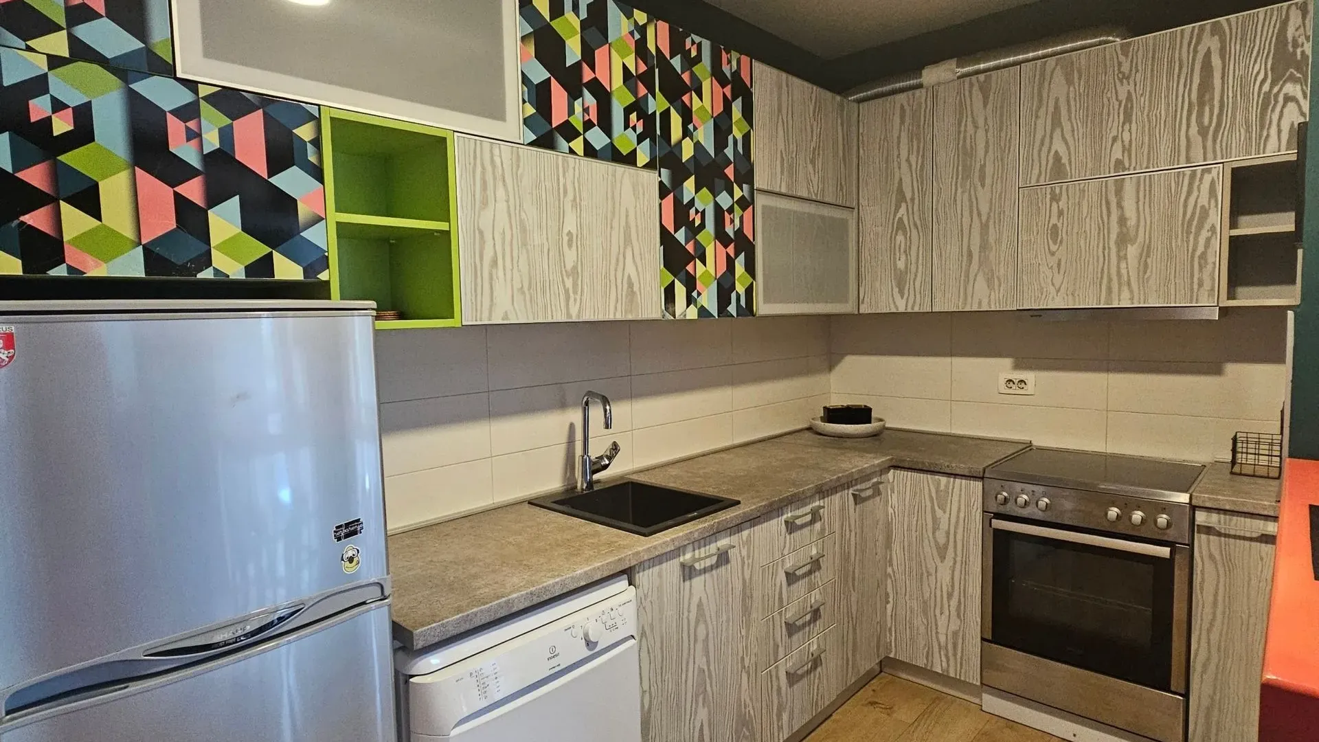 Rent, apartment, 46m², Blok 9, Podgorica
