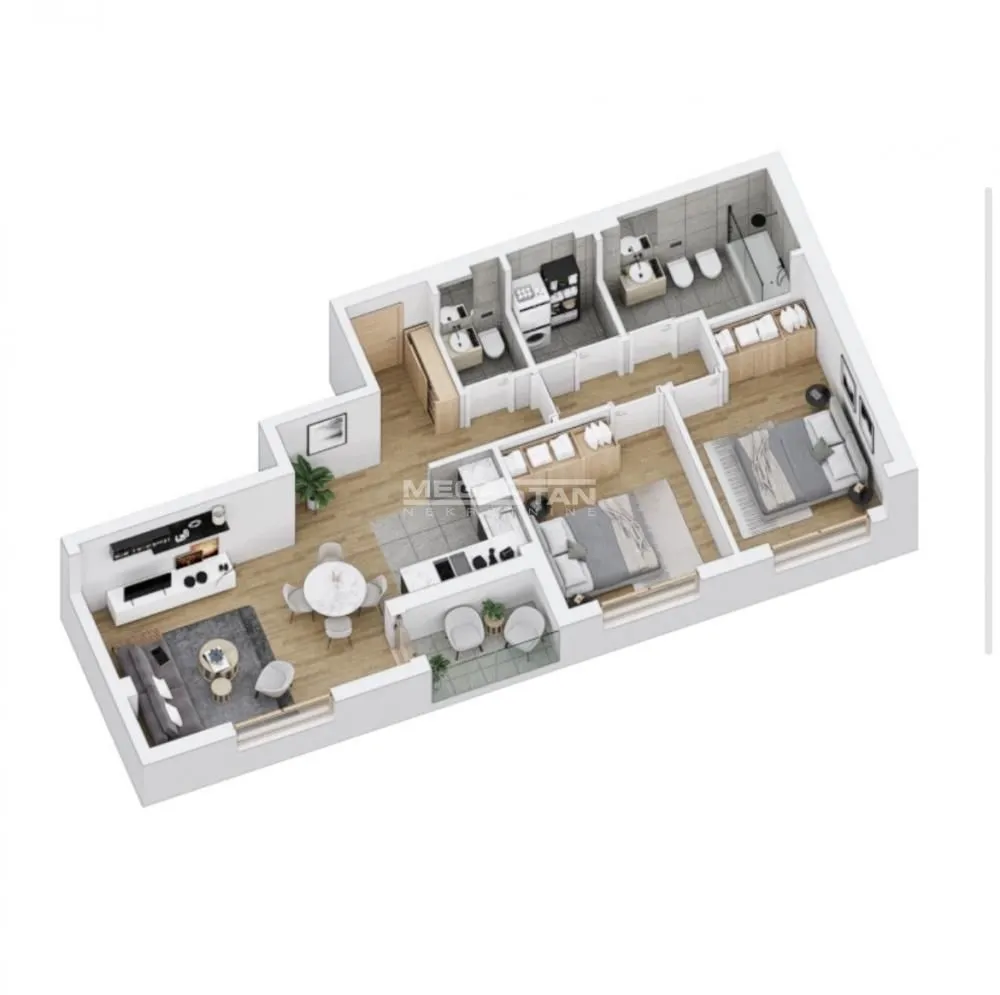 Prodaja, trosoban stan, 70m², Voždovac Sve Podlokacije, Beograd