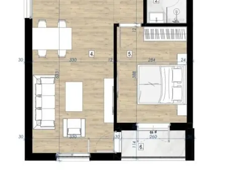 Prodaja, stan, 47m², Zabjelo, Podgorica - image 13