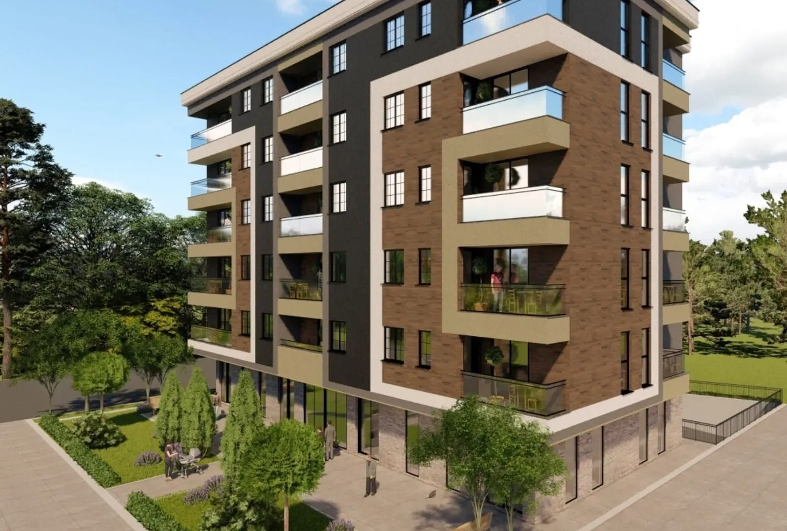 Sale, one bedroom apartment, 51m², Centar, Nikšić