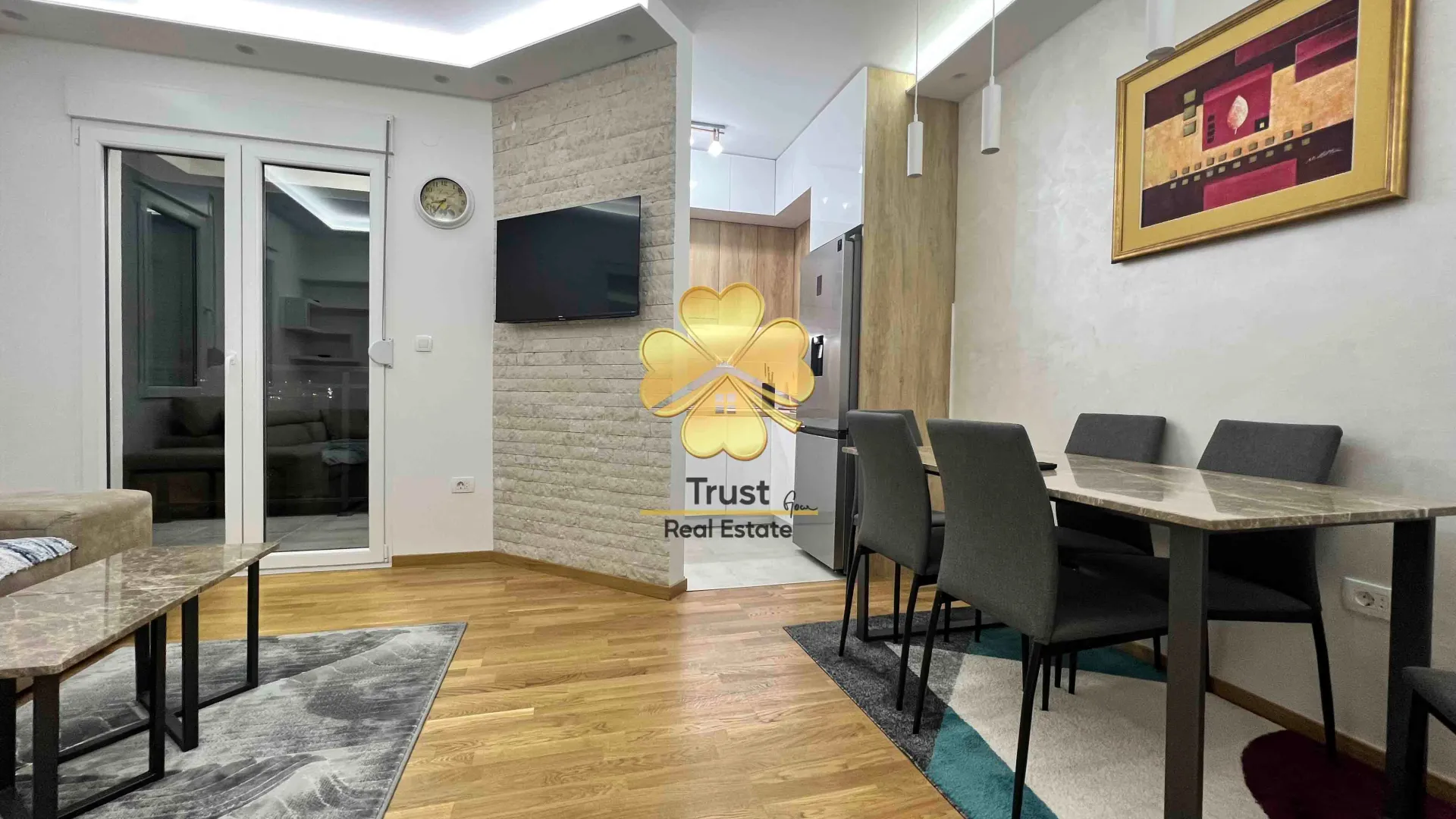 Rent, one bedroom apartment, 45m², Zabjelo, Podgorica