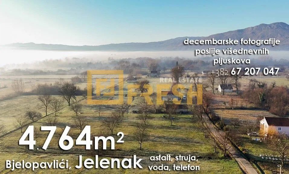 Prodaja, plac, 4764m², Danilovgrad, Crna Gora