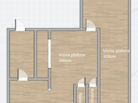 Rent, office space, 110m², Stari Aerodrom, Podgorica - image 15