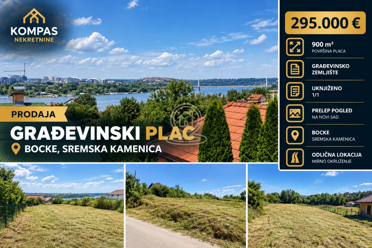 Prodaja, plac, 90000m², Bocke, Petrovaradin