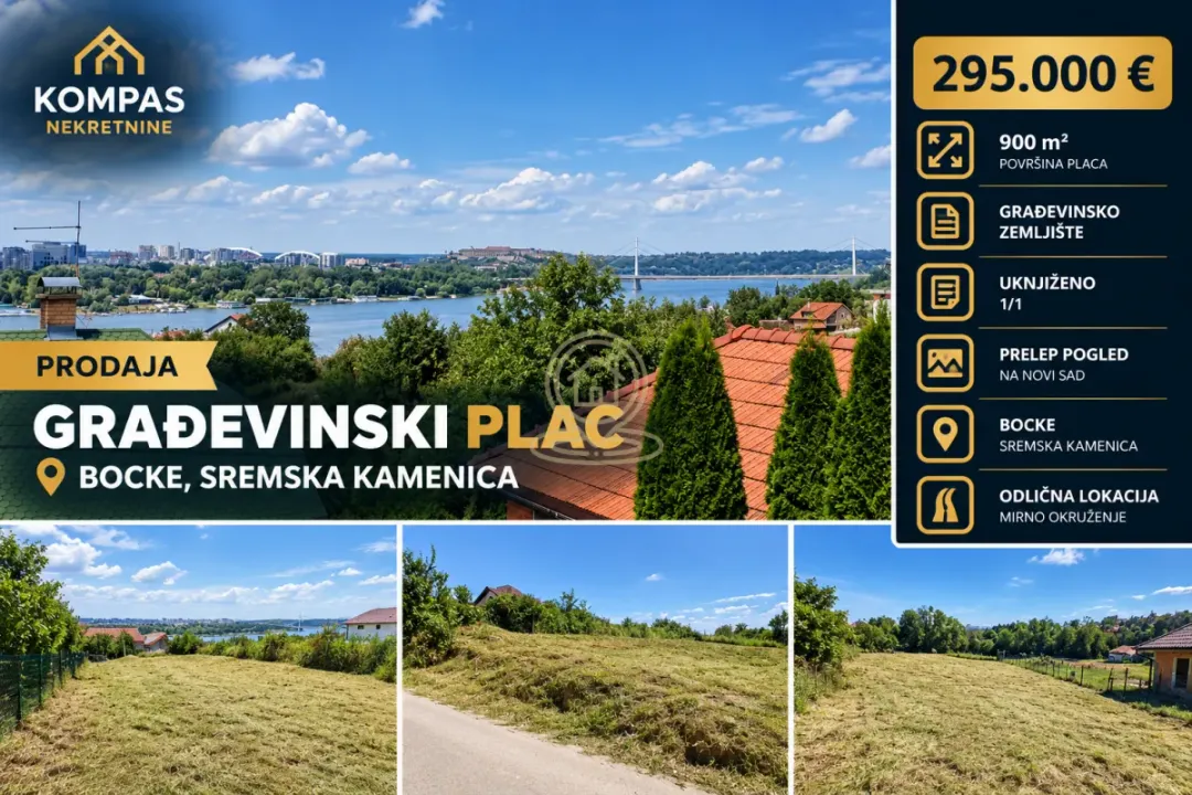 Sale, land lot, 90000m², Bocke, Petrovaradin