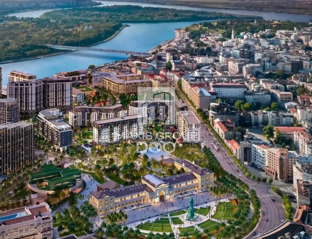 Sale, one bedroom apartment, 35m², Savski Venac, Beograd