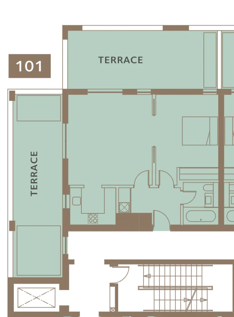 Rent, one bedroom apartment, 110m², Porto Montenegro, Tivat