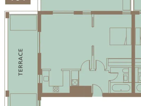 Rent, one bedroom apartment, 110m², Porto Montenegro, Tivat - image 19