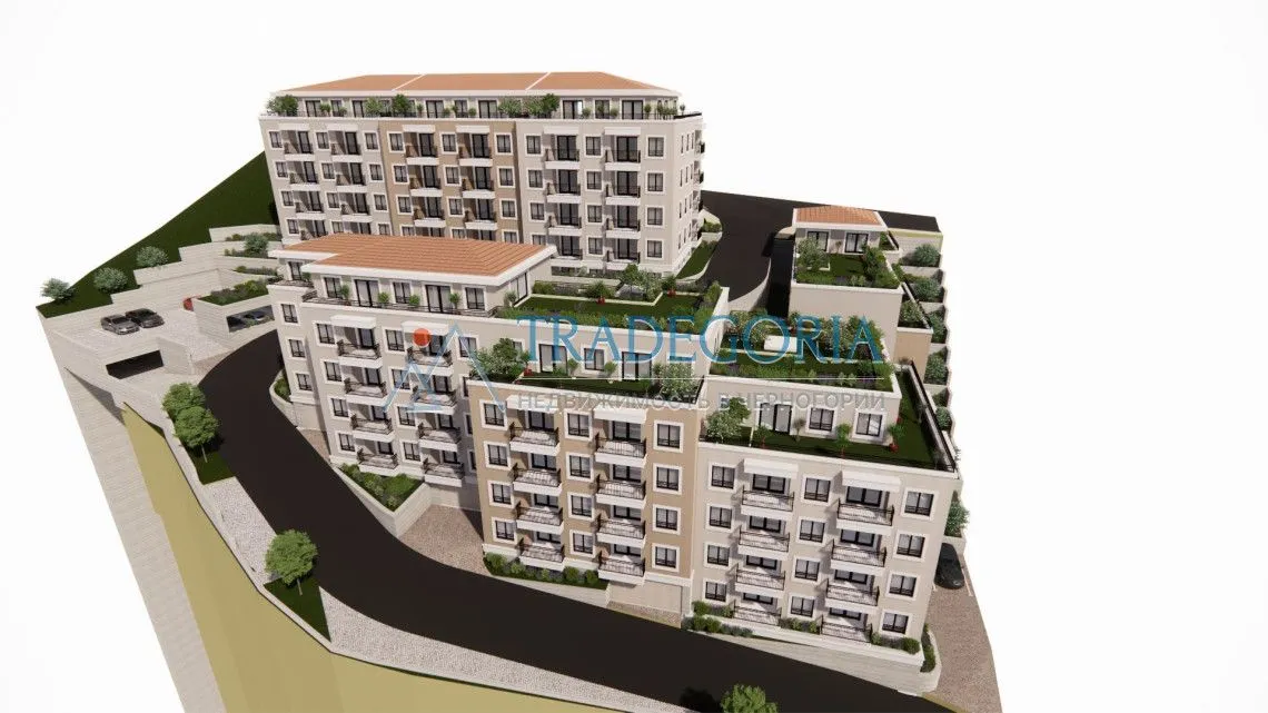 Sale, one bedroom apartment, 42m², Budva, Crna Gora